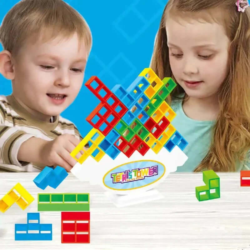 3D Kinetisk Balance Tårn - Dekoration & Afslapning