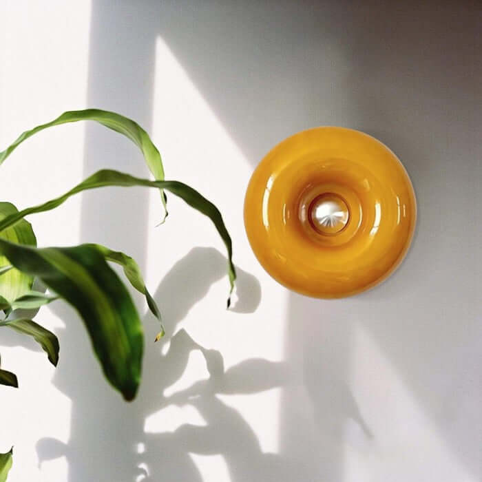 Dæmpbar Donut Væg- & Bordlampe