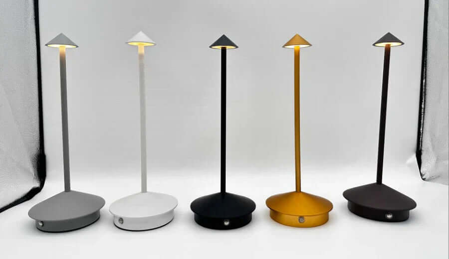 Bærbar LED Stemningslampe - Minimalistisk Design