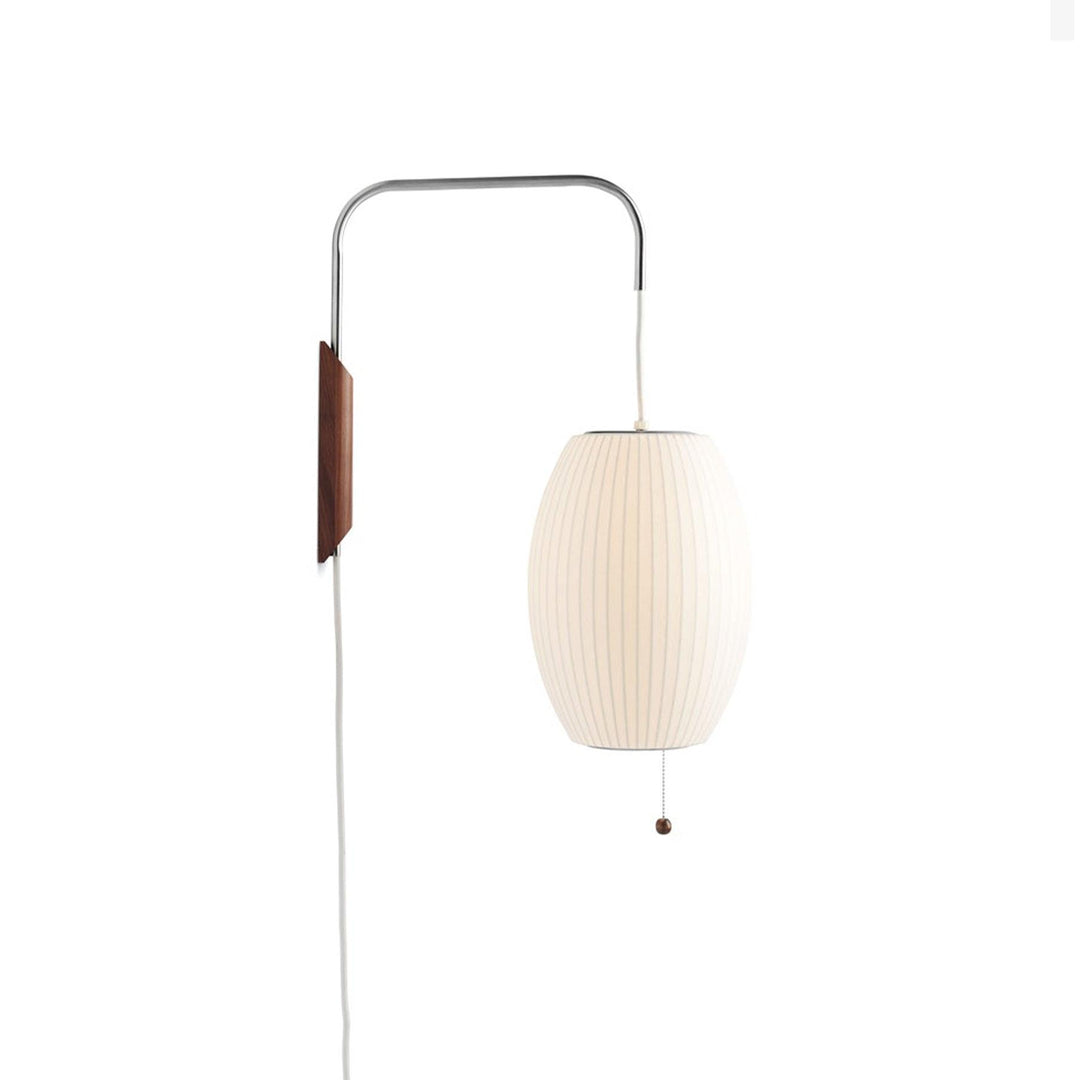 Moderne væglampe med kugledesign og varmt hvidt lys