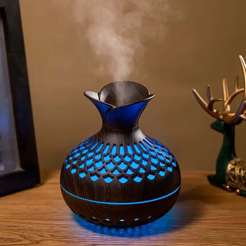 Blomsterdesign Aroma-diffuser til aromaterapi