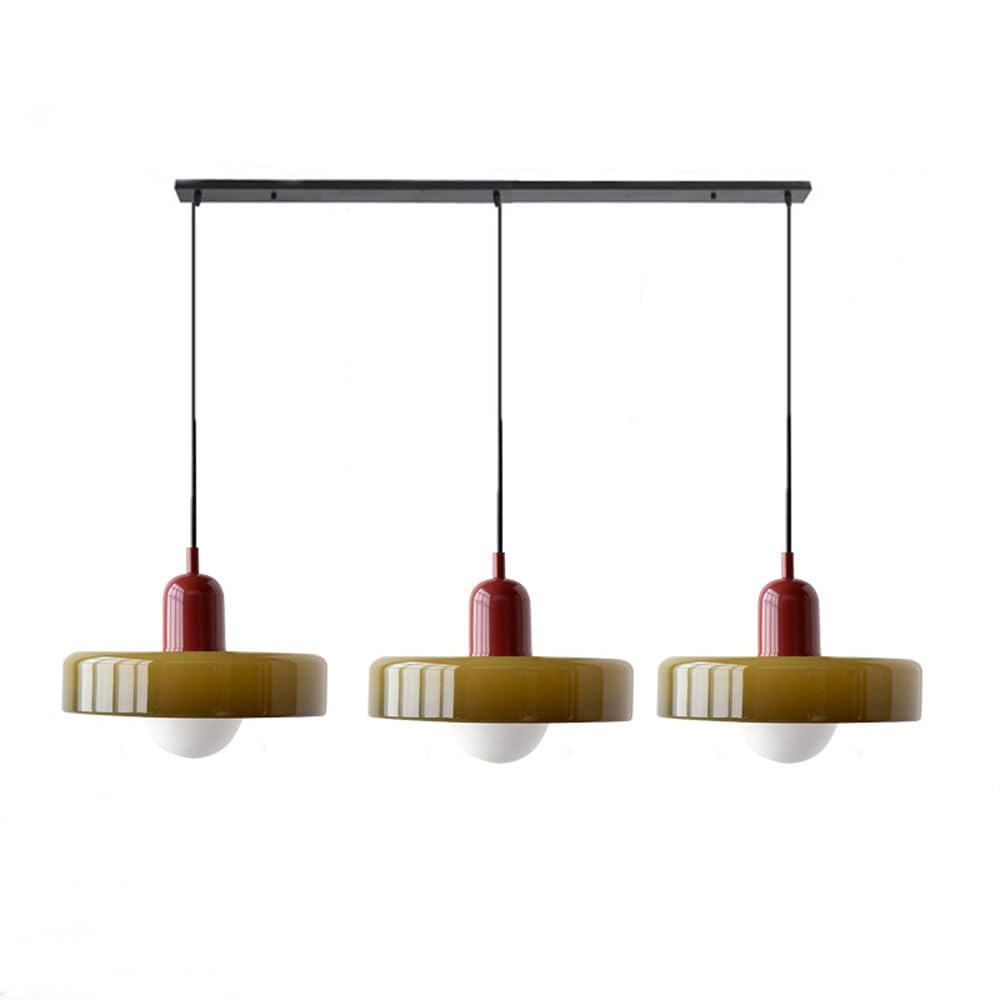 3-hovedet Bauhaus Pendellampe