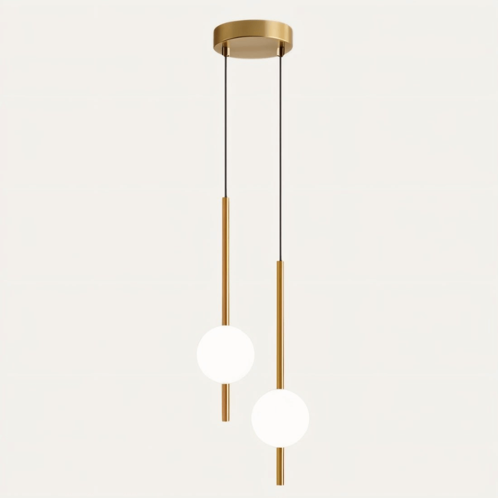 Moderne Glaskugle Pendellampe