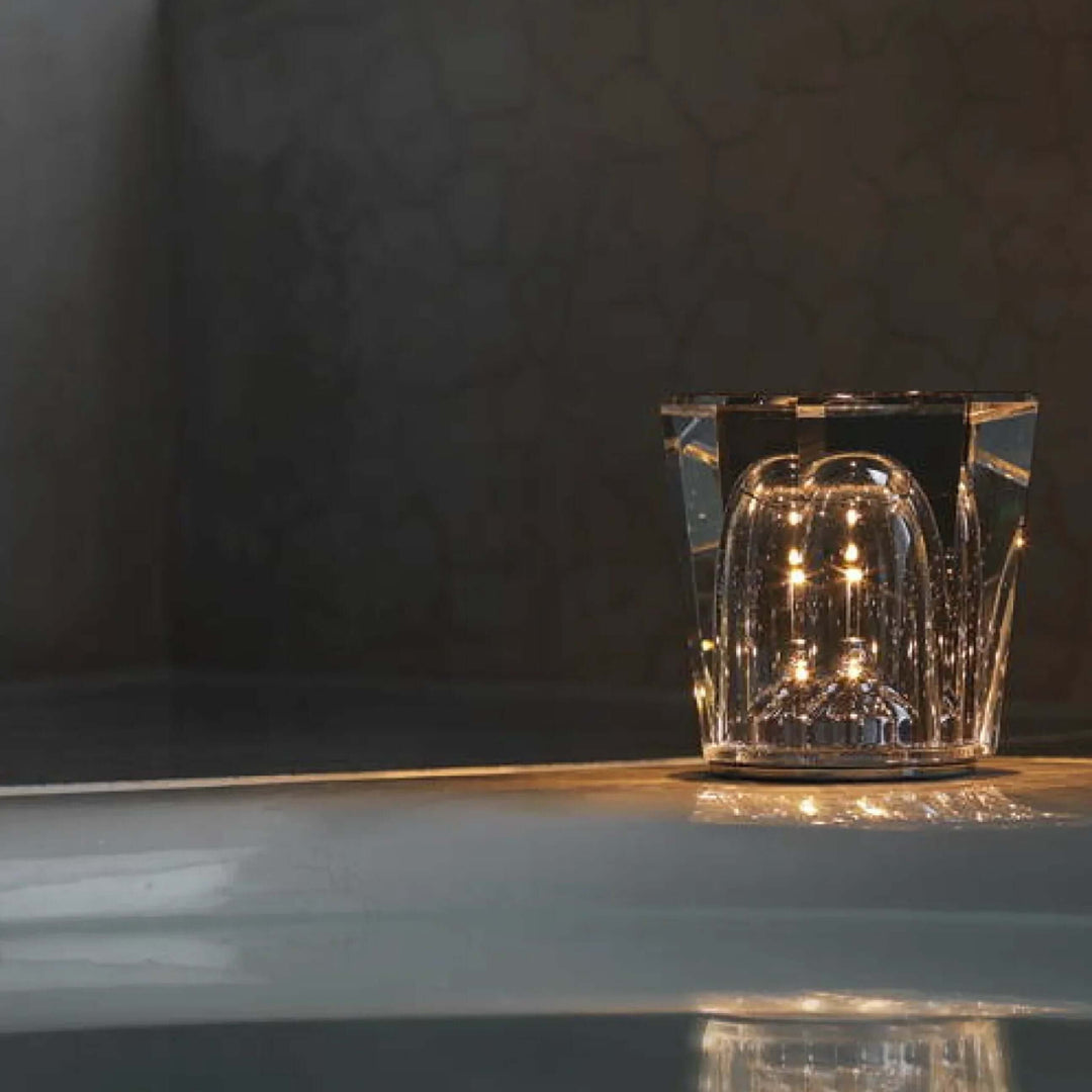 Elegant LED Krystal Diamant Bordlampe