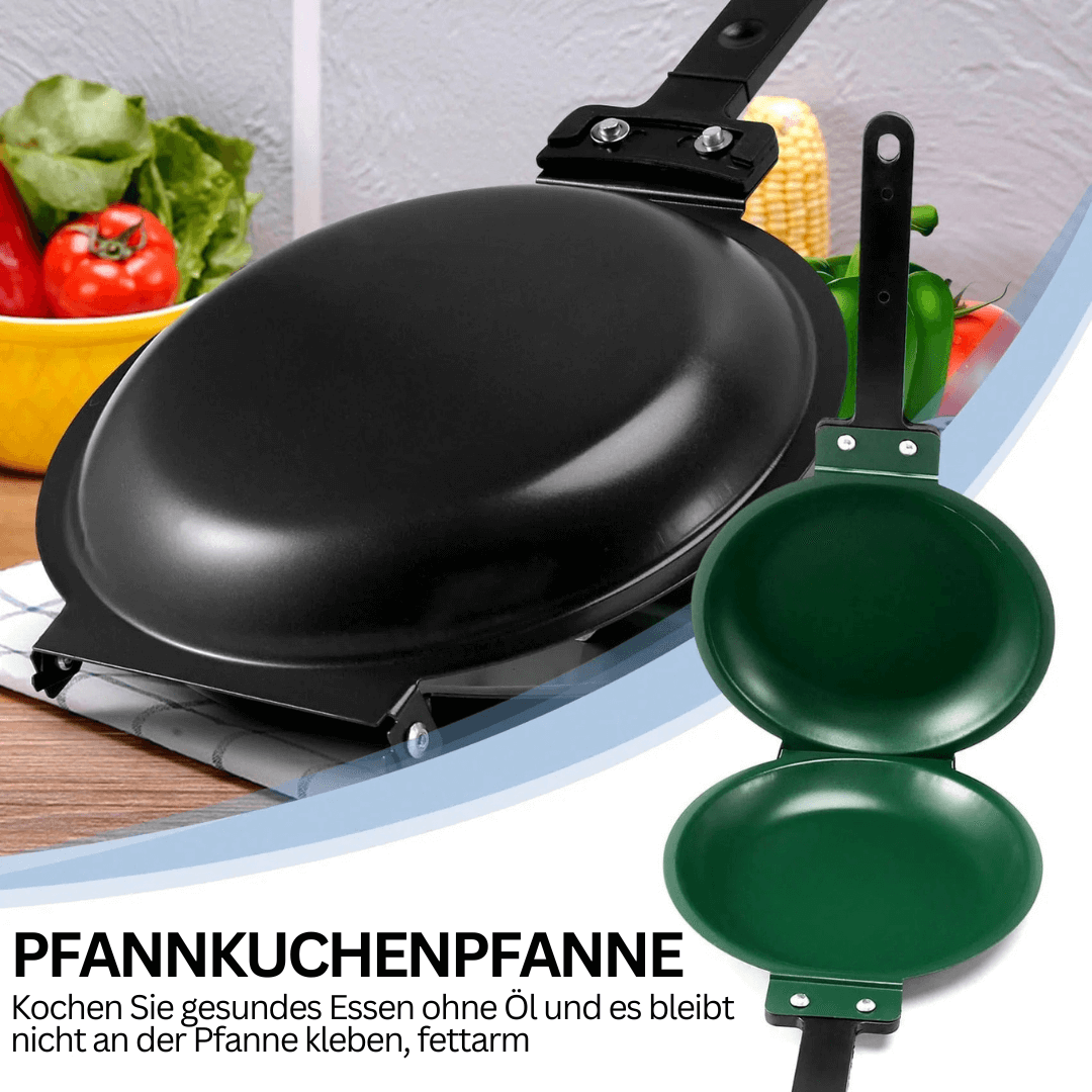 Dobbelsidet Non-stick Pandekagepande 19 cm