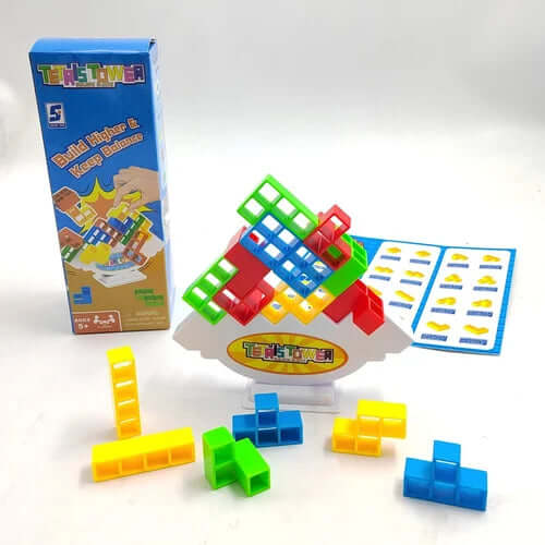3D Kinetisk Balance Tårn - Dekoration & Afslapning