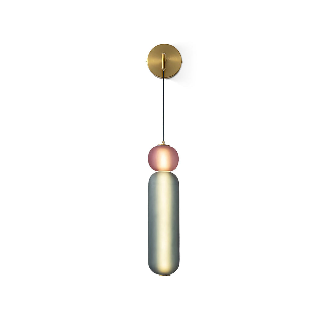 Elegant væglampe med klokkeorkidé-design