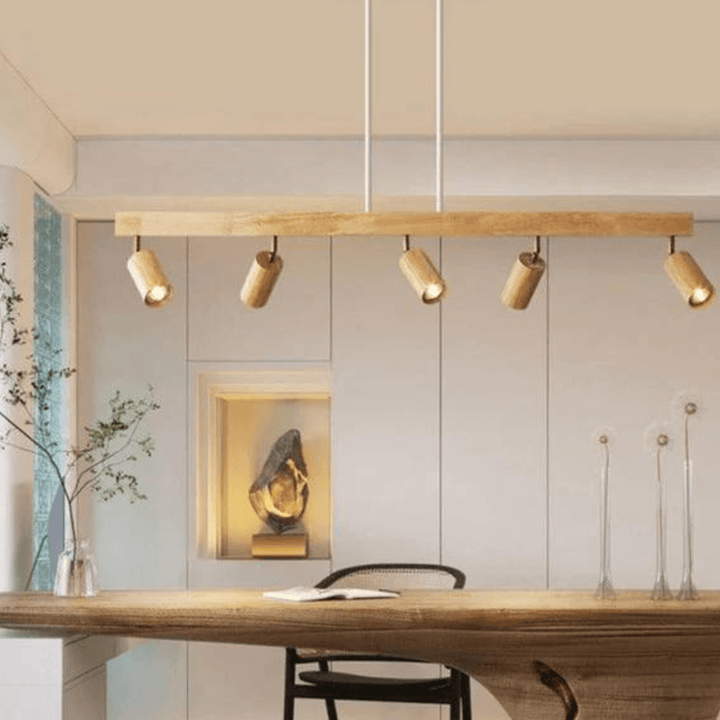 Justerbar loftspot i træ EcoLux