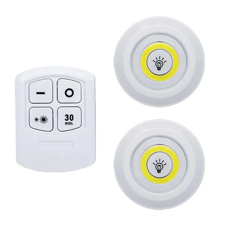 Smarte LED-belysning med Timer & Fjernbetjening