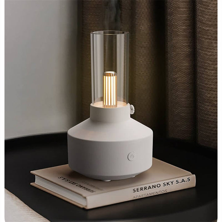 Ultrasonisk Aroma Diffuser med Natlys