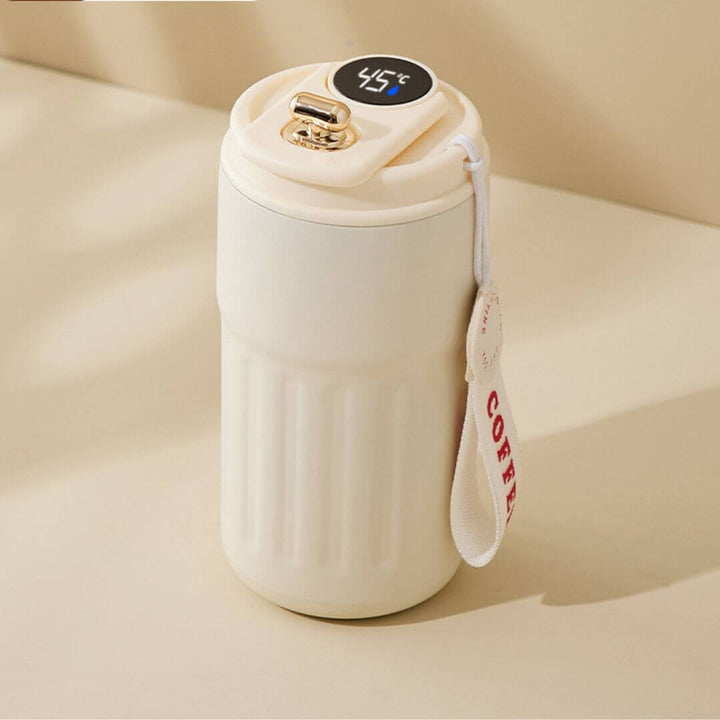 Isoleret termokop 450ml med LED temperaturvisning