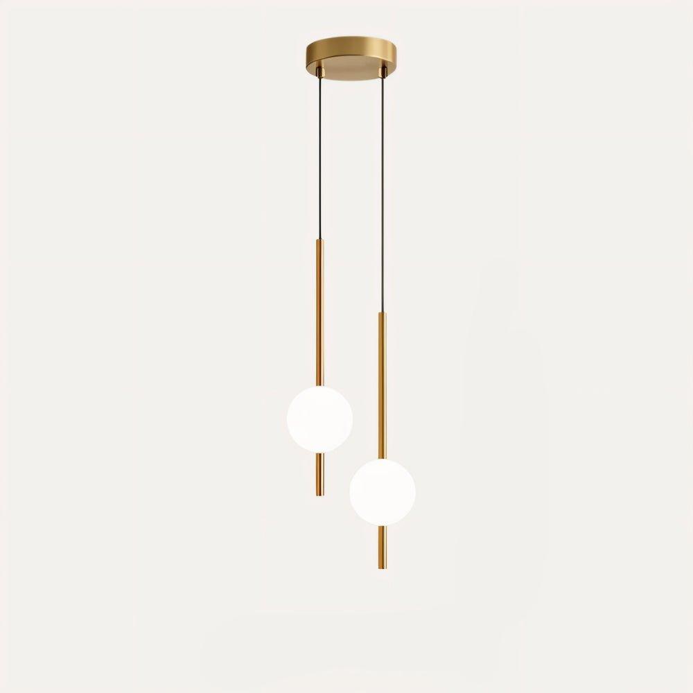 Moderne Glaskugle Pendellampe