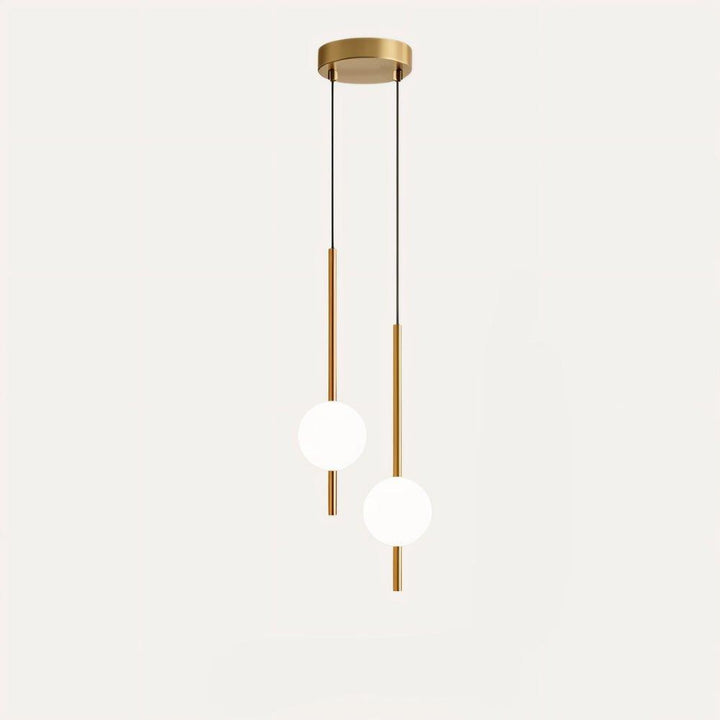 Moderne Glaskugle Pendellampe