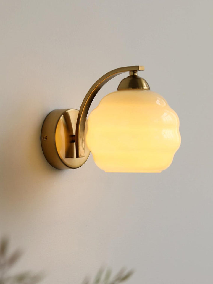 Vintage væglampe i Art Deco-stil