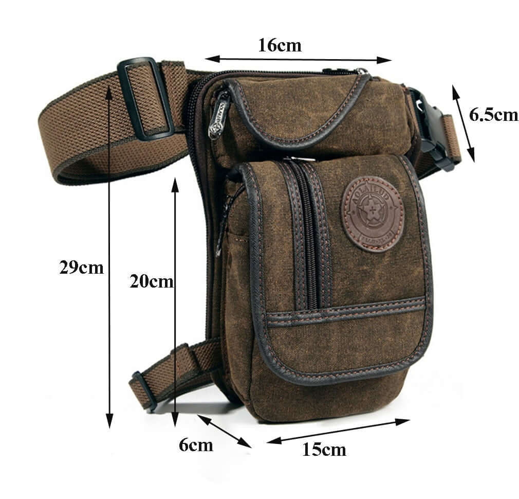 Unisex ridebånds taske - alsidig og komfortabel