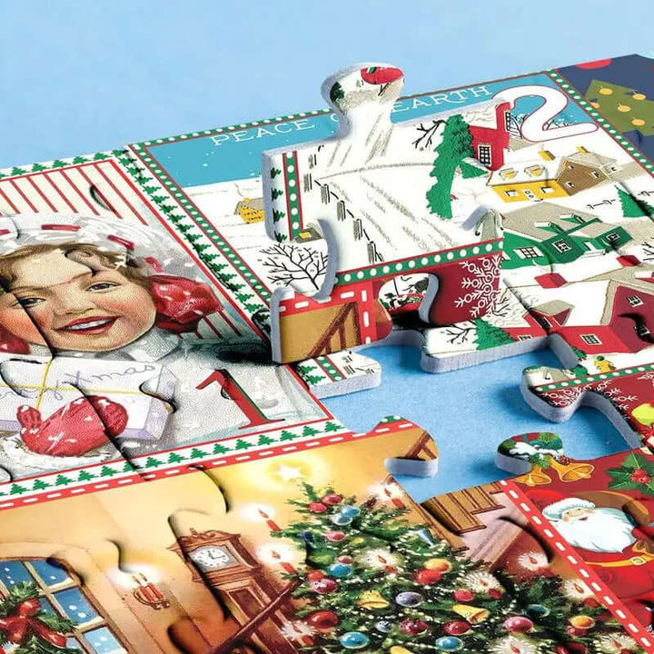 Julepuslespil Adventskalender