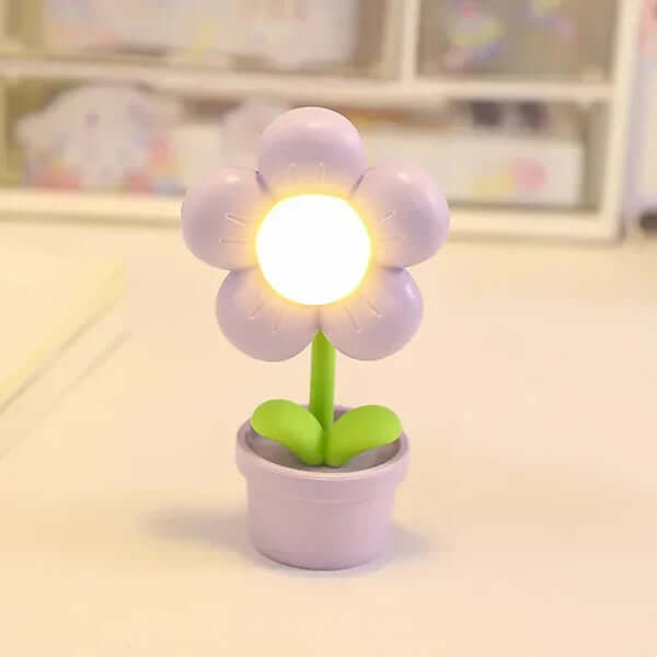 LED Blomster Bordlampe - Stemningslys Dekolampe
