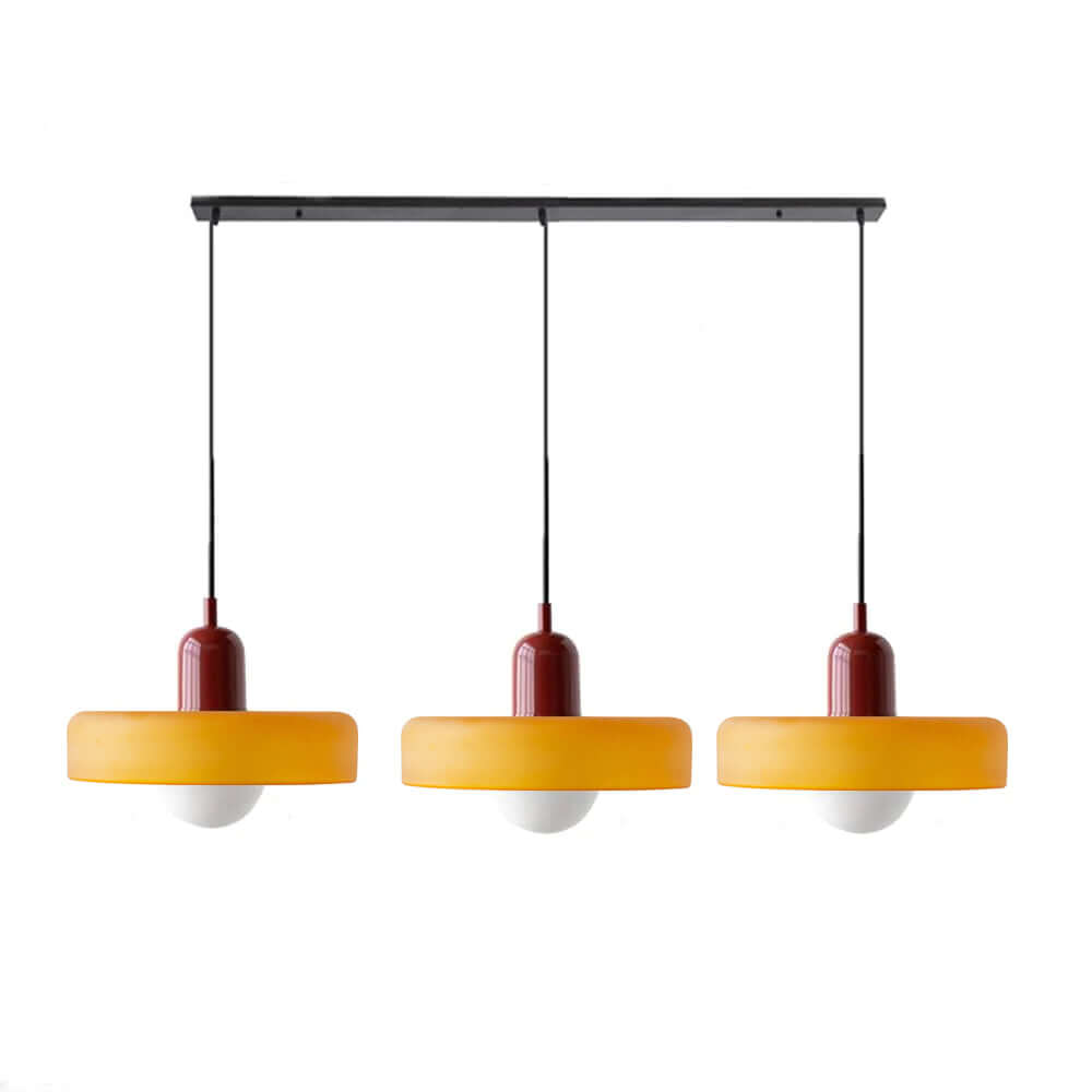 3-hovedet Bauhaus Pendellampe