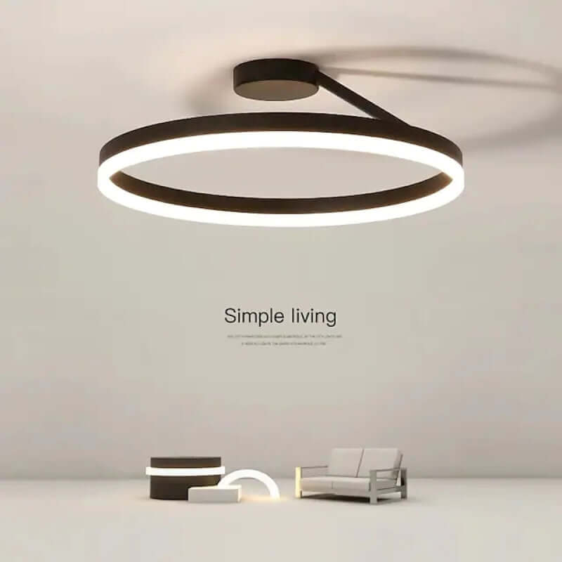 Moderne LED Loftsloftlampe til Stue