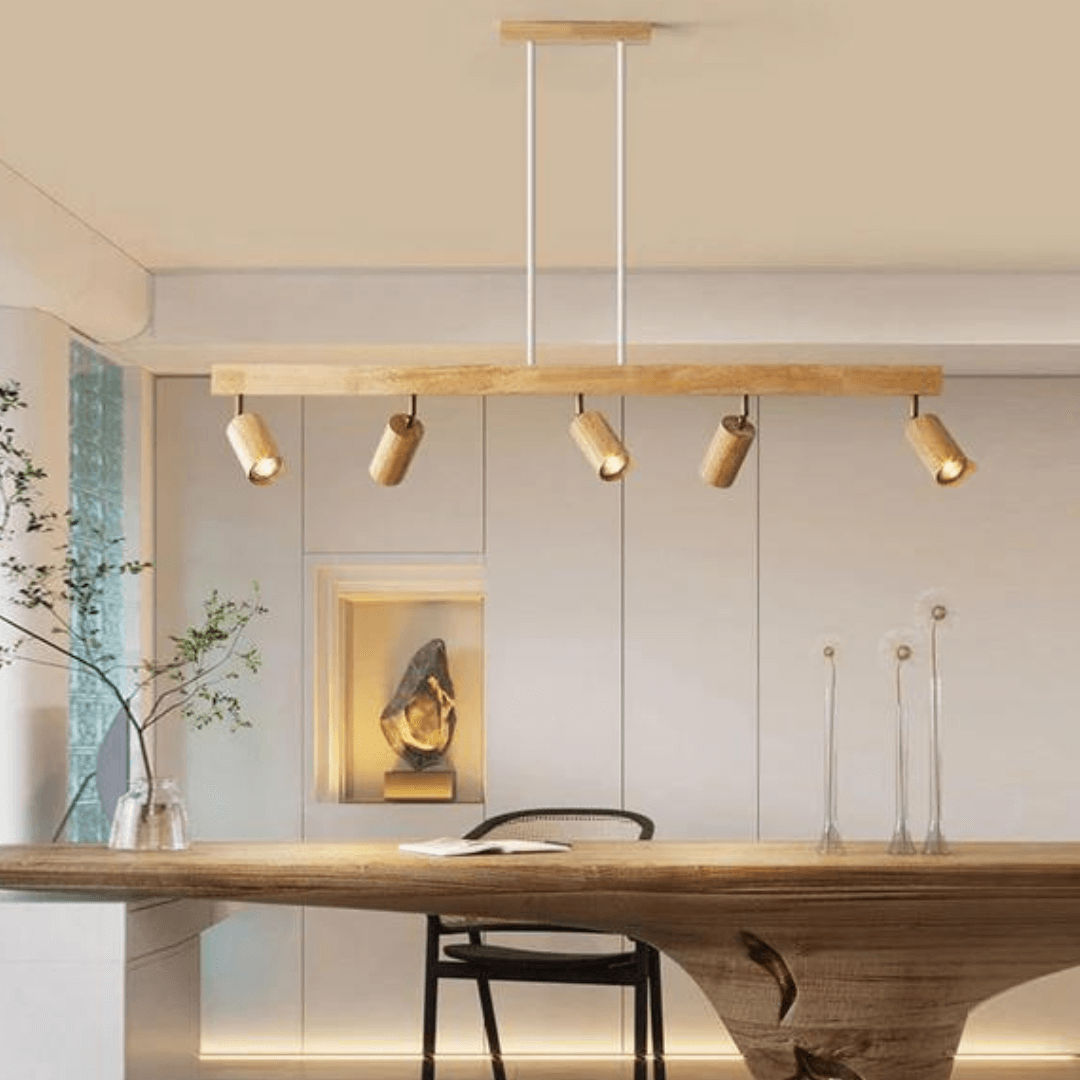 Justerbar loftspot i træ EcoLux
