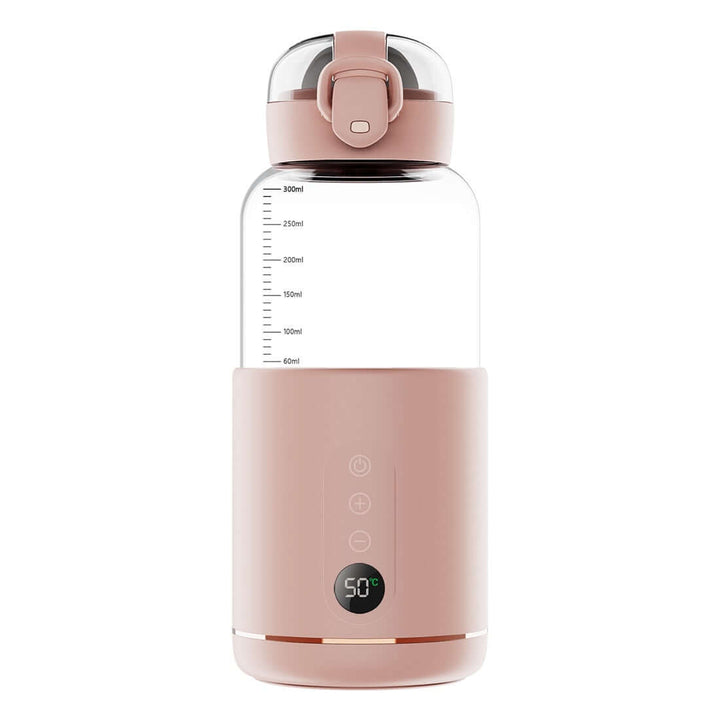 Bærbar sutteflaskevarmer 300 ml med varme funktion