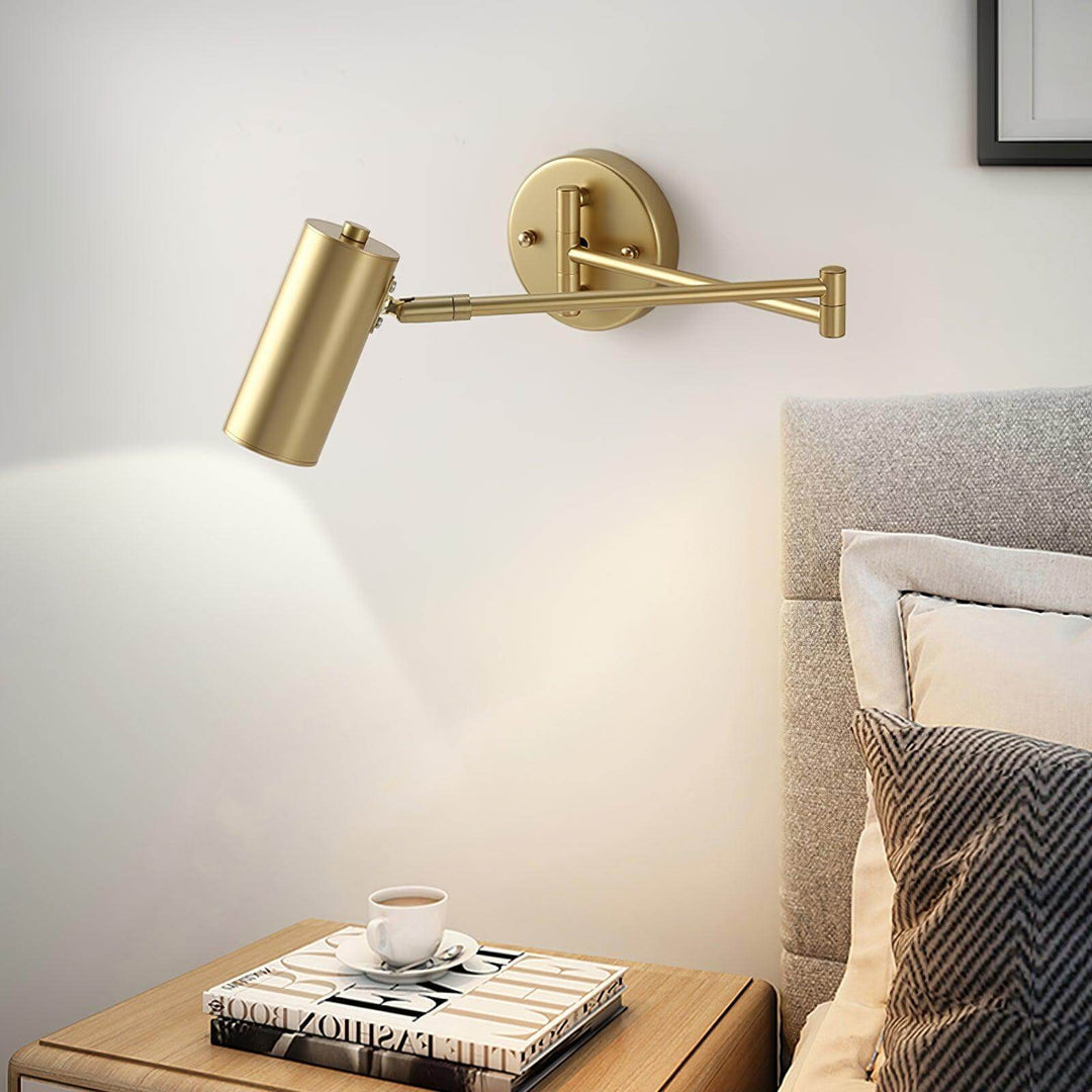 Drejelig LED-væglampe i moderne design
