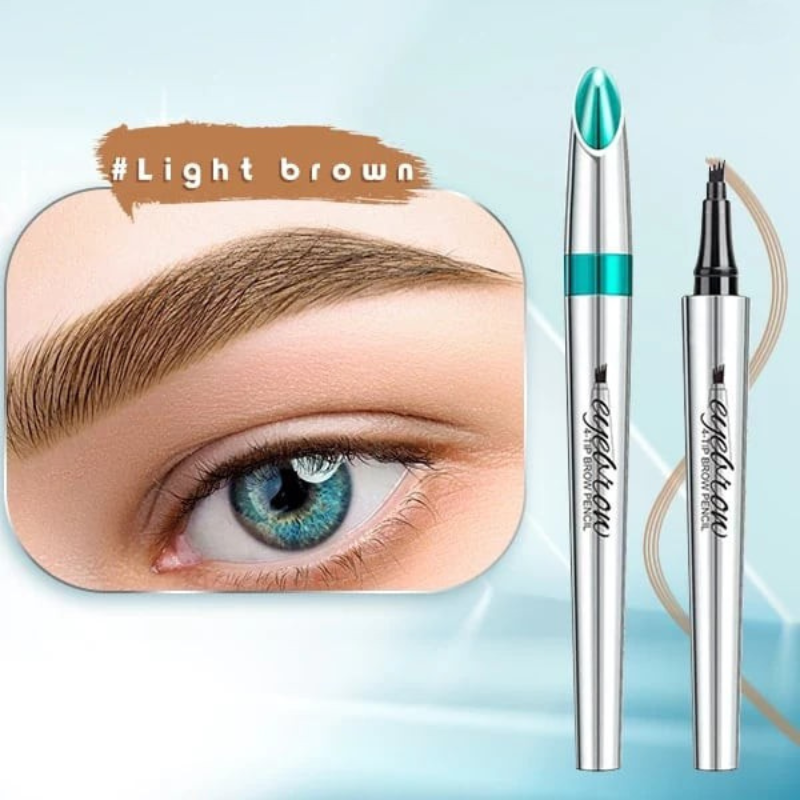 Fyldige bryn med 4D-effekt: Denne microblading øjenbrynsblyant er nem og hurtig at bruge.