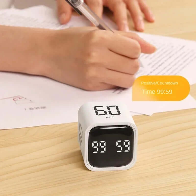 Digital terningtimer med LED og gravitationssensor