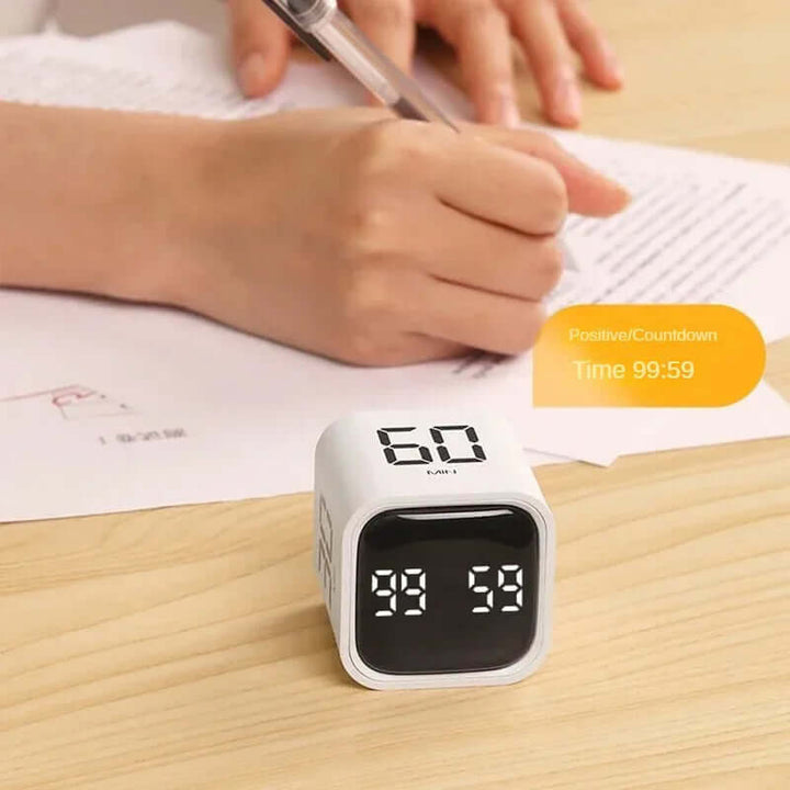 Digital terningtimer med LED og gravitationssensor