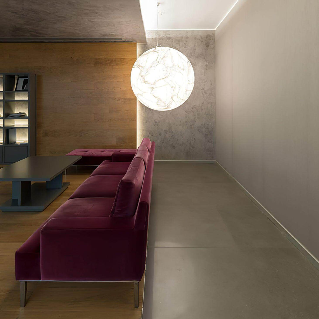 Månesilk Pendellampe - Dansk Moderne Design