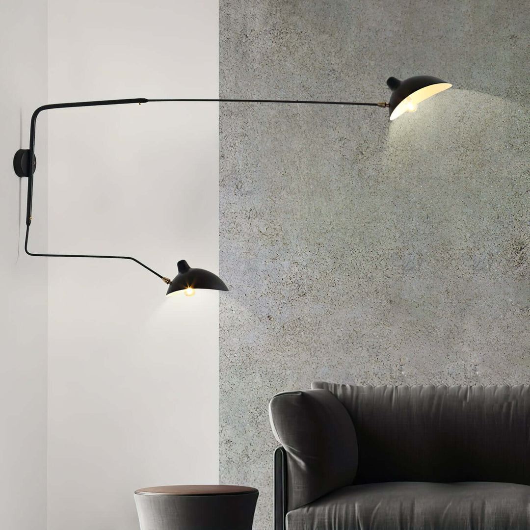 Designer væglampe - Moderne metalbelysning
