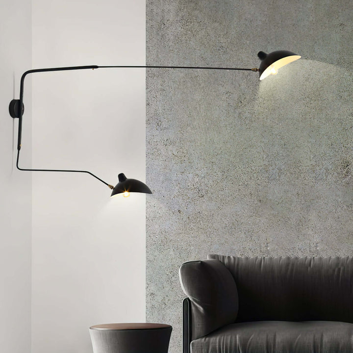 Designer væglampe - Moderne metalbelysning