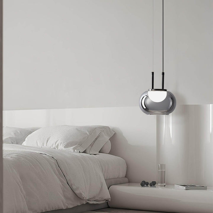 Moderne Halo Pendelophæng, 3-flamme