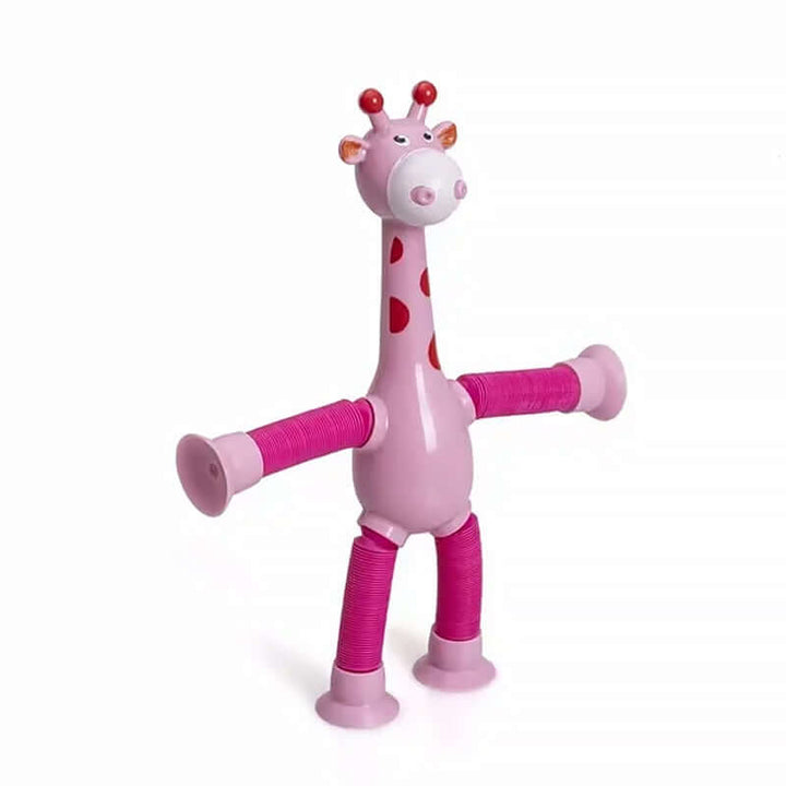 Fleksibelt Giraflegetøj med Sugekop til Børn