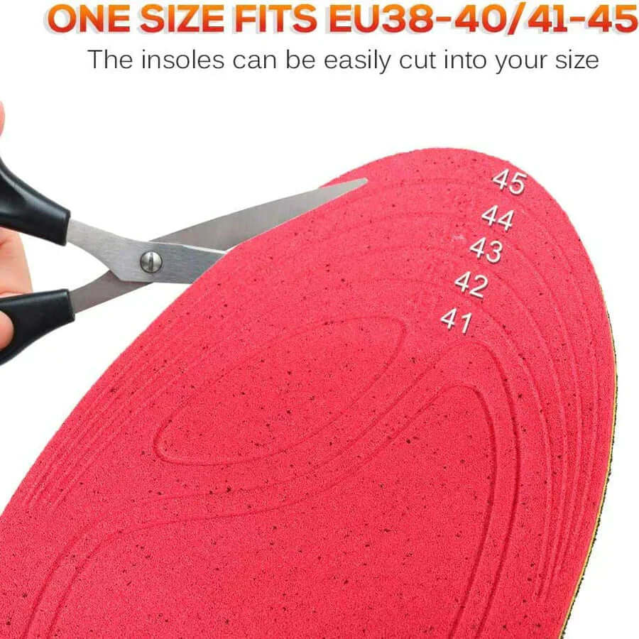 Varmende indlægssåler med temperaturkontrol