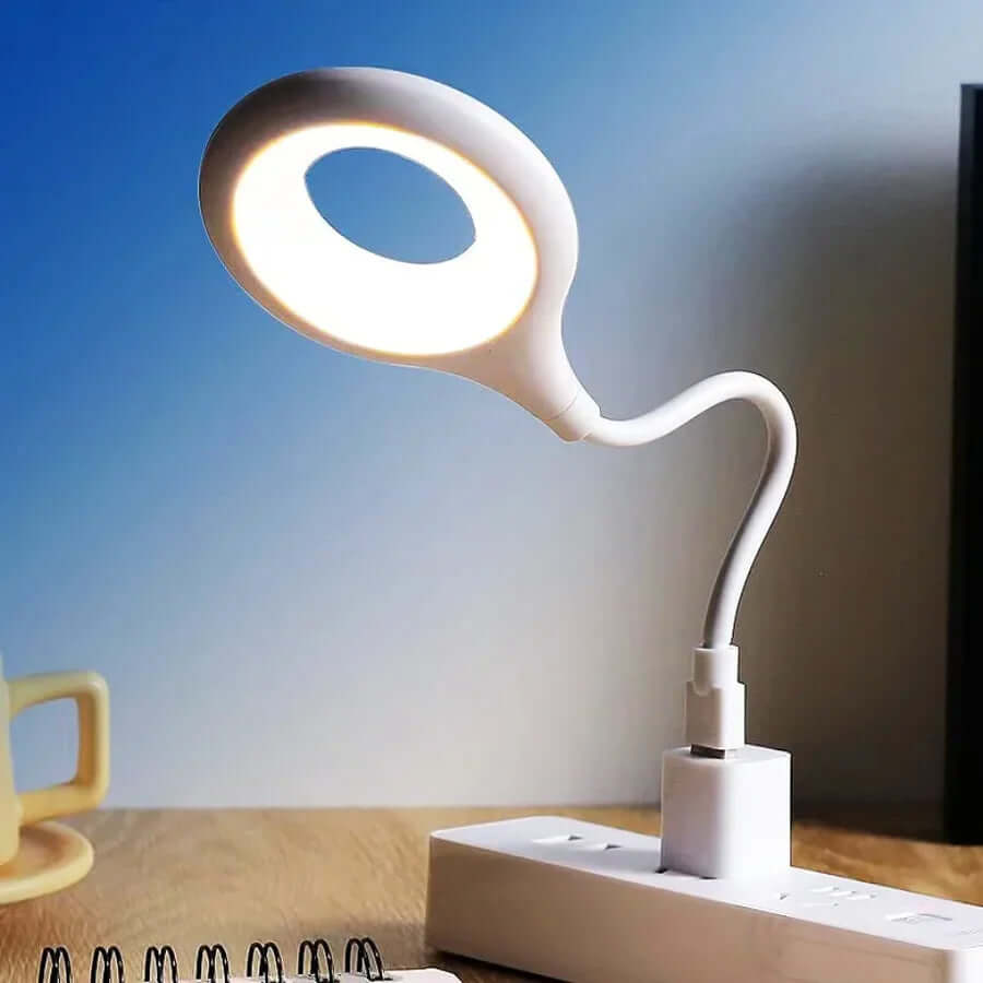 LED natlampe, genopladelig, dæmpbar
