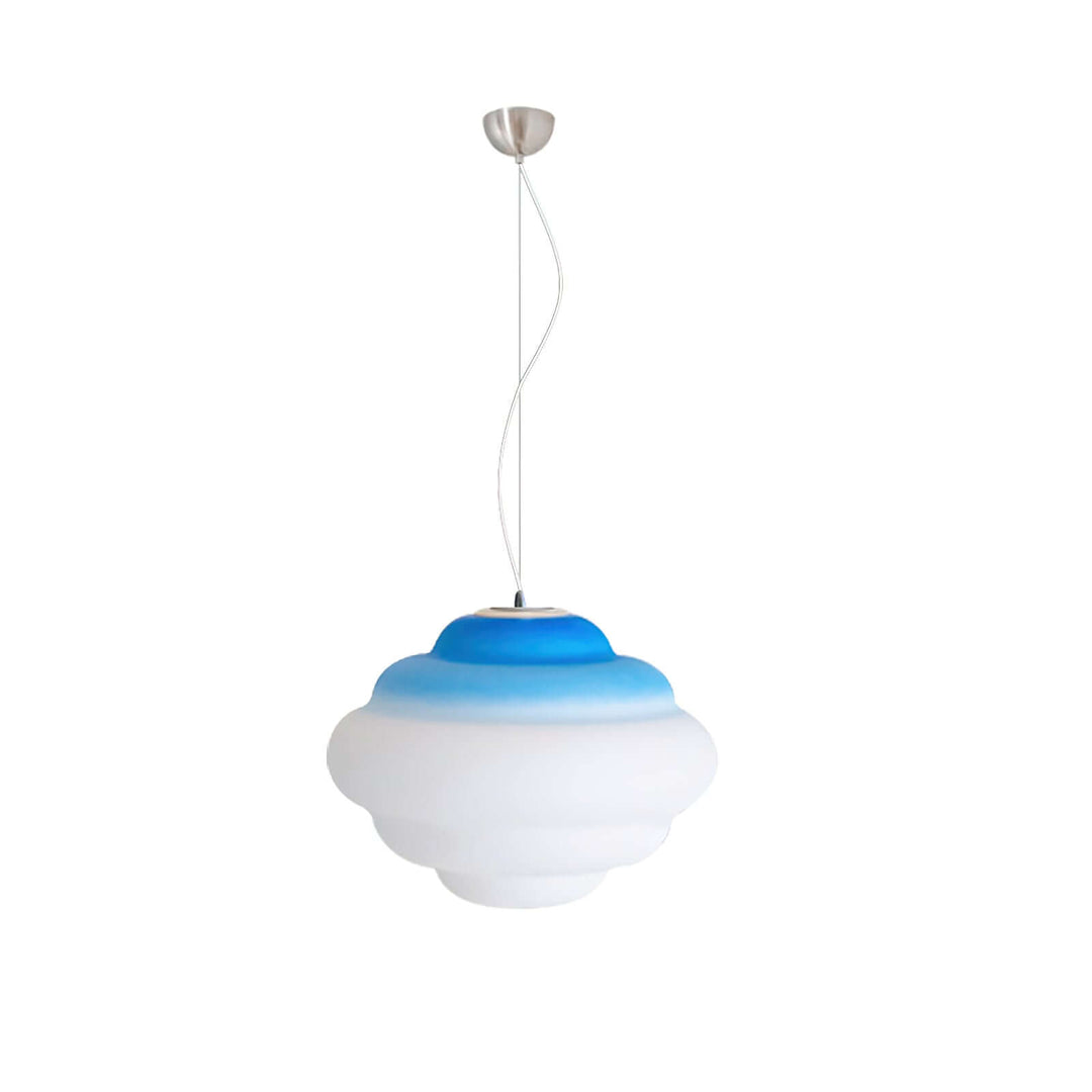 Gradient Sky Cloud Pendel Lampe