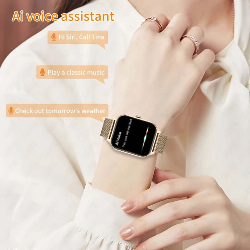 Elegant Smartwatch til Kvinder - Aktivitetstracker