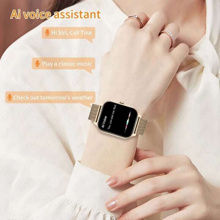 Elegant Smartwatch til Kvinder - Aktivitetstracker
