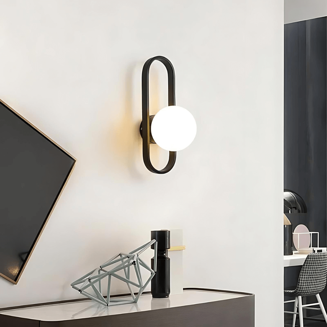 Moderne LED Glas Væglampe Camille til Hjemmet