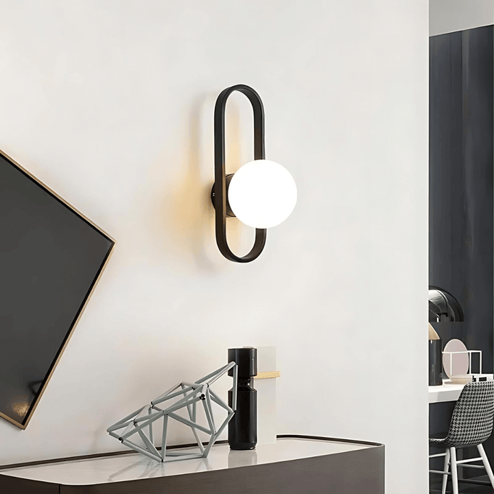 Moderne LED Glas Væglampe Camille til Hjemmet