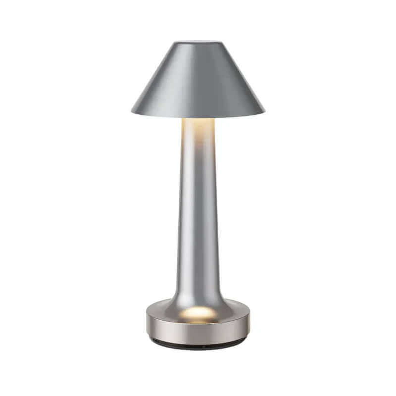 Dæmpbar LED bordlampe med genopladeligt batteri