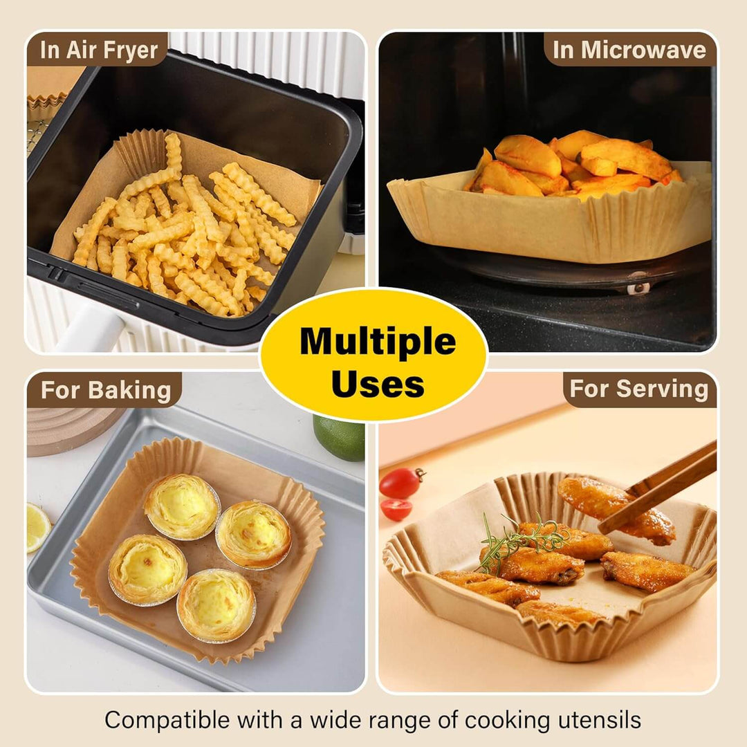 Engangs Airfryer Papirforme, Non-stick