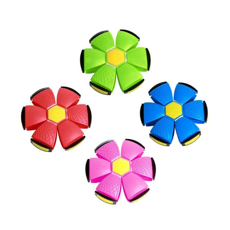 Flyvende disk bold til kæledyr - LED, 15cm