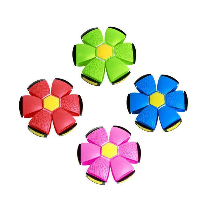 Flyvende disk bold til kæledyr - LED, 15cm