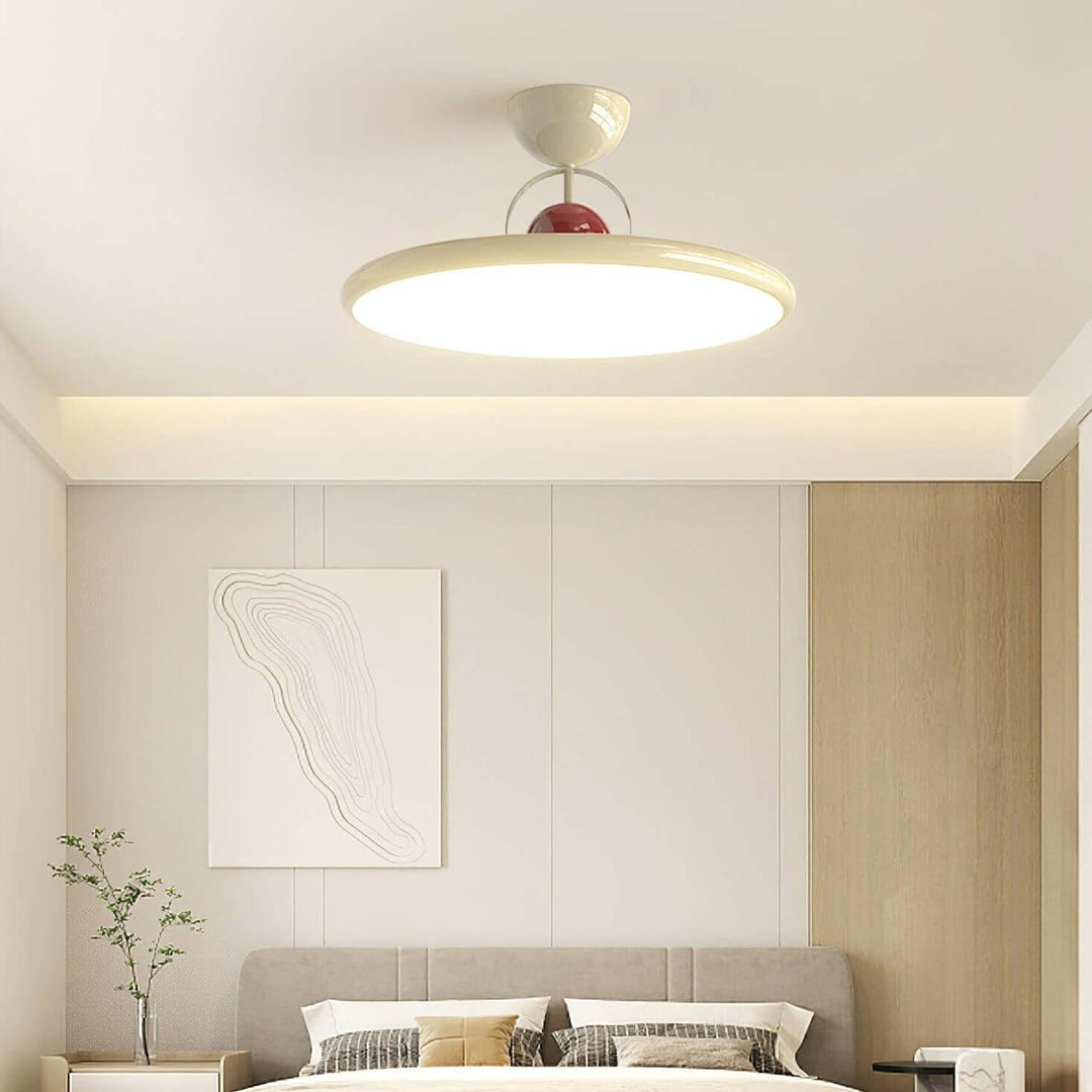 Moderne LED Loftsloftslampe i Akryl og Metal