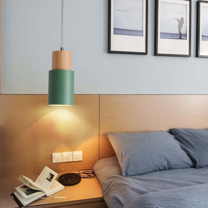 Cylinderformet LED Pendellampe - Stilfuld Belysning