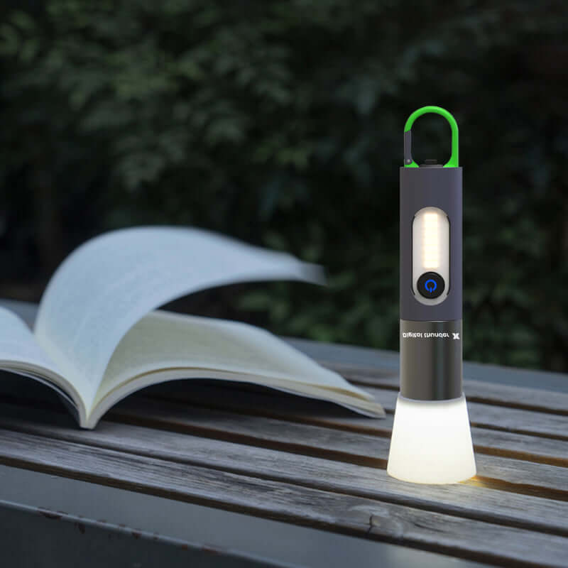 Genopladelig LED Lommelygte, Zoombar