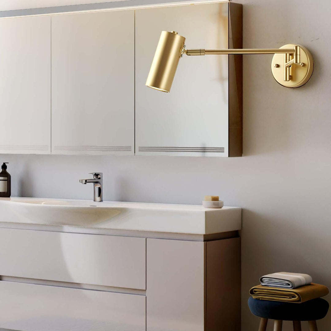 Drejelig LED-væglampe i moderne design
