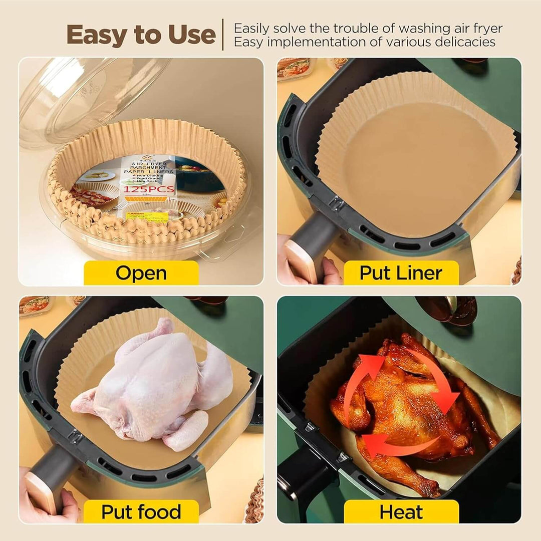 Engangs Airfryer Papirforme, Non-stick